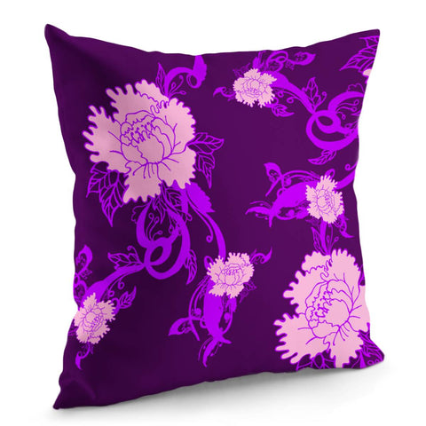 Image of Purple Pillow Cover