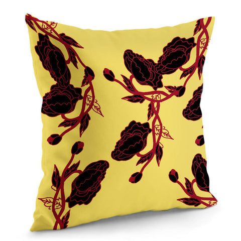 Image of Yellow Pillow Cover