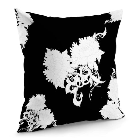 Image of White Pillow Cover