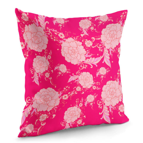 Image of Pink Pillow Cover