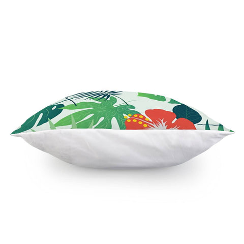 Image of Tropical Flowers Pillow Cover