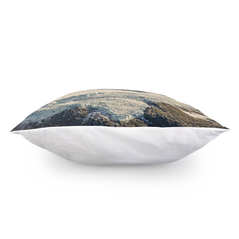 Image of Snowy Andes Mountains, Patagonia - Argentina Pillow Cover