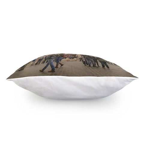 Image of Piazza Di Spagna, Rome, Italy Pillow Cover