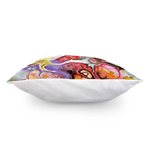 Image of Colorful Marble Design Pillow Cover