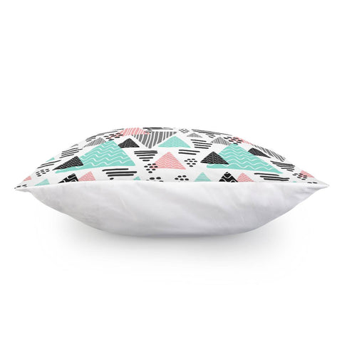 Image of Trendy Triangle Pattern Pillow Cover