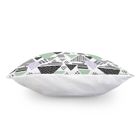 Image of Trendy Triangle Pattern Pillow Cover