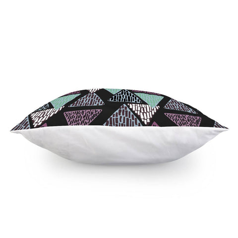 Image of Trendy Triangle Pattern Pillow Cover