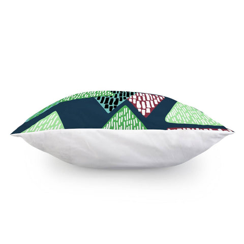 Image of Trendy Triangle Pattern Pillow Cover