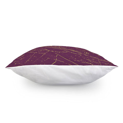 Image of Magenta Purple & Green Sheen Pillow Cover