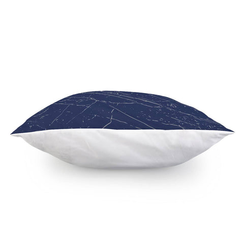 Image of Blue Depths & Sleet Pillow Cover