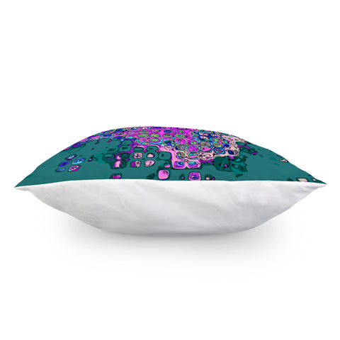 Image of Abstract Bumpy Glass Multicolored Pattern 2 Pillow Cover