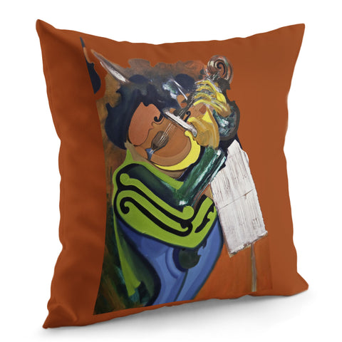 Image of The Violinist Pillow Cover