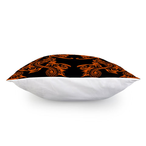 Image of Orange Pillow Cover