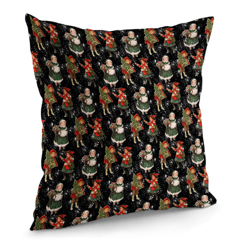 Image of Vintage Christmas Pillow Cover