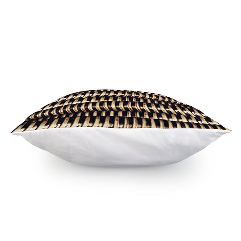 Image of Modern Tech Stripes Print Pillow Cover