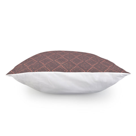 Image of Rose Taupe & Burnt Coral Pillow Cover