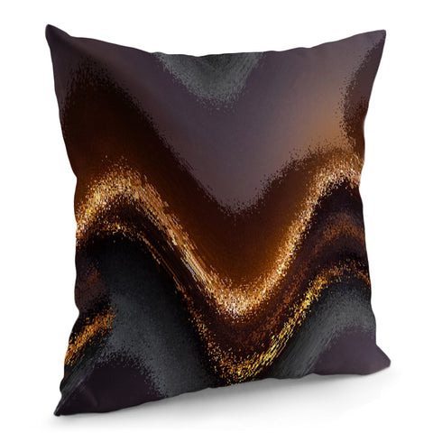 Image of Chevron Bronze Pillow Cover