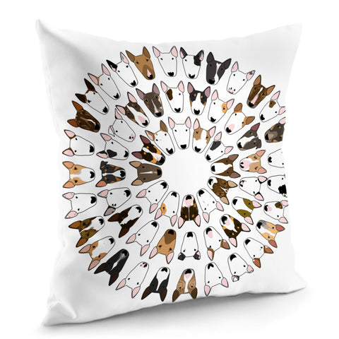 Image of Bully Circle Pillow Cover