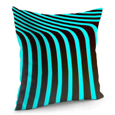 Image of Turquoise Waves Pillow Cover