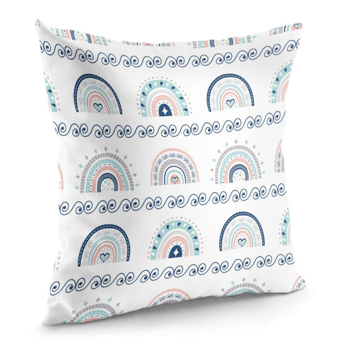 Image of Rainbow Design Pillow Cover