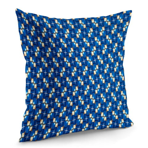 Image of Blue Cross Pillow Cover