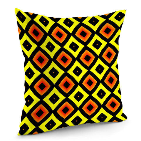 Image of Orange -Yellow Surprise Pillow Cover