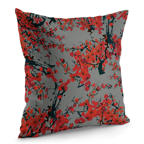 Image of Sakura Flowers Pillow Cover