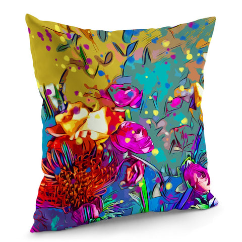 Image of Southern Flowers Pillow Cover