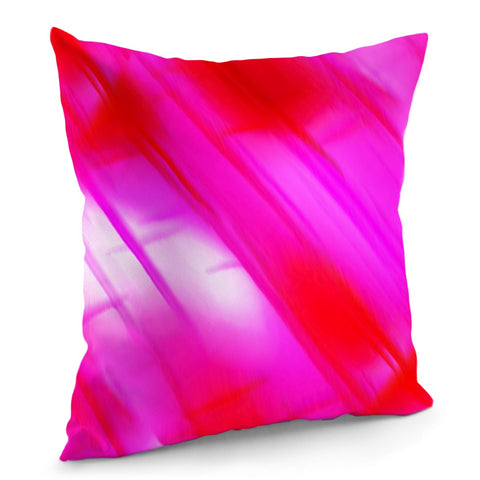 Image of Red Pink Pillow Cover