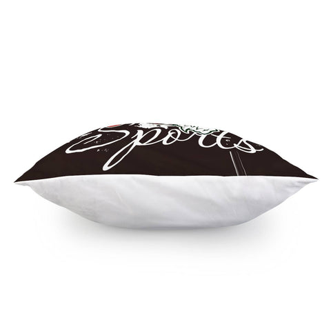 Image of Ski Skull Pillow Cover