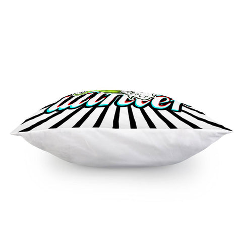 Image of Ski Skull Pillow Cover