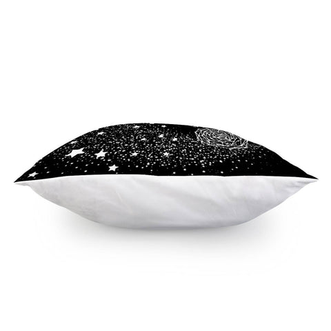 Image of Black And White Chameleon Pillow Cover