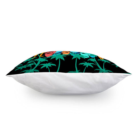 Image of Tropical Surfboards Pillow Cover