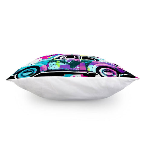 Image of Crazy Car Pillow Cover