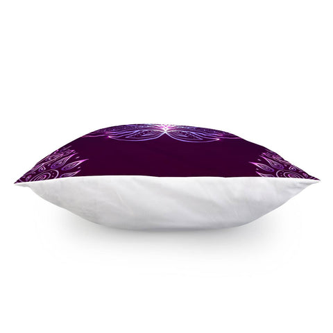 Image of Dreamy Purple Lotus Flower Pillow Cover