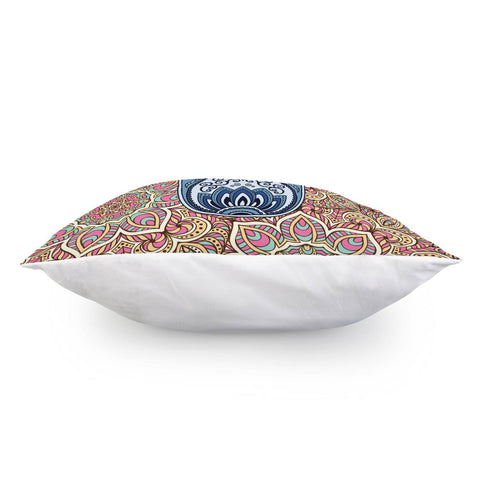 Image of Hamsa Hand Mandala Pillow Cover