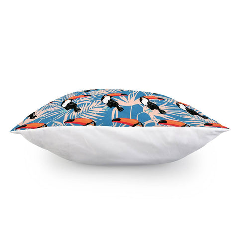 Image of Colorful Toucans Pillow Cover