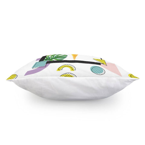 Image of Flamingo Ice-Cream Pillow Cover