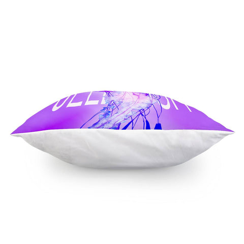 Image of Purple Jellyfish Pillow Cover