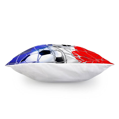 Image of French Football Pillow Cover