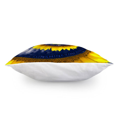 Image of Abstract Sunflower Pillow Cover