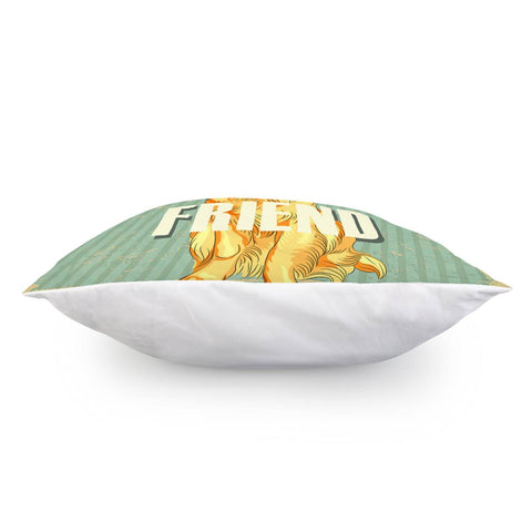 Image of Golden Retriever Pillow Cover