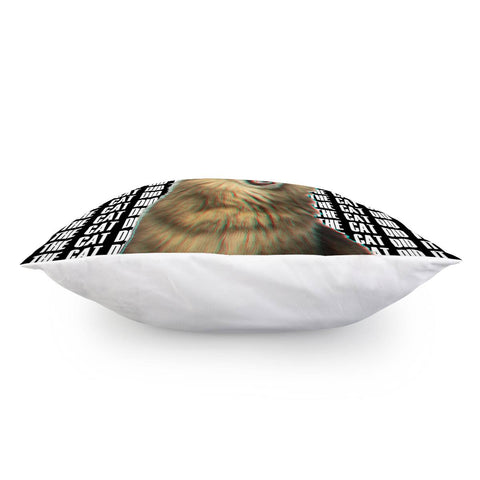 Image of Sunglasses Cat Pillow Cover