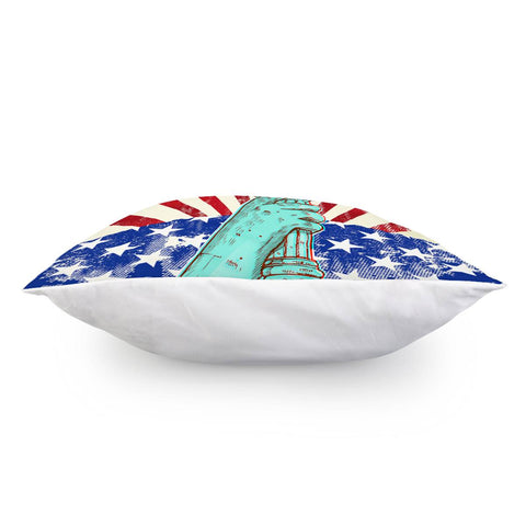 Image of Statue Of Liberty Pillow Cover