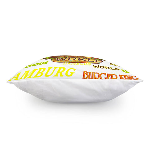 Image of Hamburger Pillow Cover