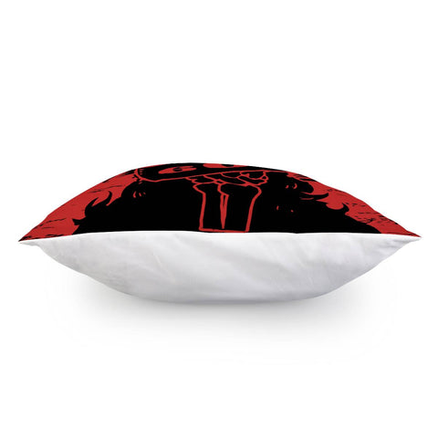 Image of Devil Horn Gesture Pillow Cover