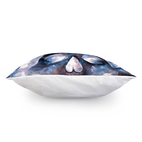 Image of Skull & Starry Sky Pillow Cover