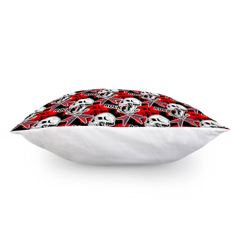 Image of Skull And Music Pillow Cover