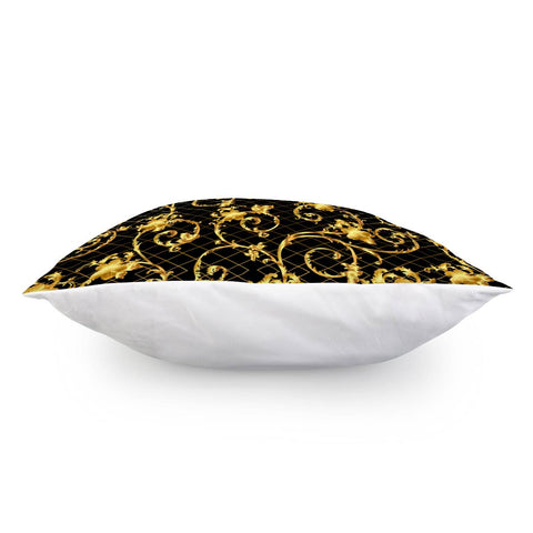 Image of Baroque Pattern Pillow Cover