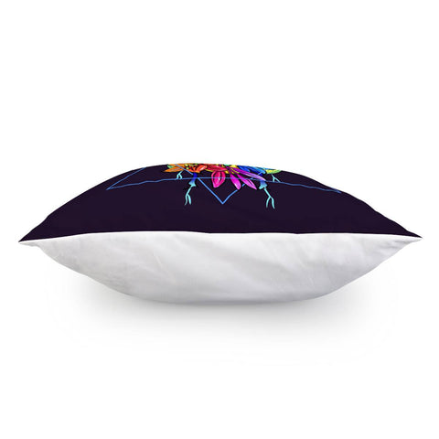 Image of Beetle And Flower Pillow Cover